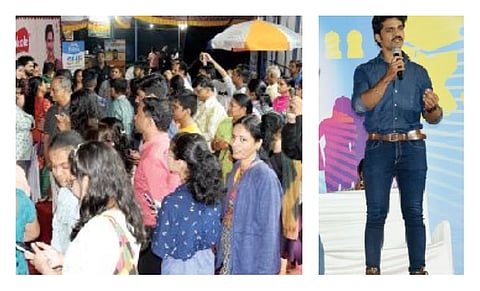 पिंपरी : कोल्हापुरी शॉपिंग फुड फेस्टिव्हलमध्ये खरेदीची धूम