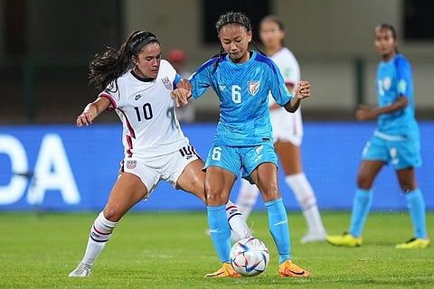 FIFA Women U17 World Cup : अमेरिकेकडून भारताचा 8-0 गोल फरकाने पराभव