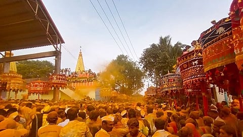 निपाणी : हालसिद्धनाथ यात्रेची सांगता उत्साहात; पाच दिवसात लाखांवर भाविकांनी घेतले दर्शन