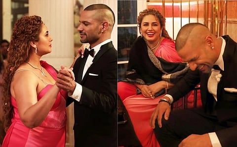 Huma Qureshi and Shikhar Dhawan : शिखर धवन आणि हुमा कुरेशी एकमेकांच्या मिठीत, ‘रोमँटिक’ फोटो व्हायरल