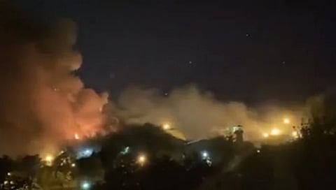 Iran Hijab Protest : तेहरानच्या इविन तुरुंगात गोळीबारसह अग्नितांडव