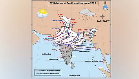 Withdrawal of Monsoon : येत्या ४८ तासांत संपूर्ण देशातून मान्सूनची माघार