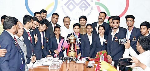 पुणे : विजेत्यांची पारितोषिकाची रक्कम वाढवावी : महाराष्ट्र ऑलिम्पिक संघटनेचे अध्यक्ष अजित पवार