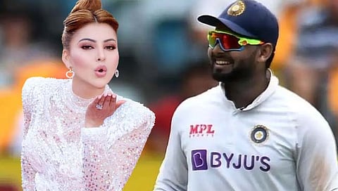 Urvashi Rautela : उर्वशी रौतेलाने ऋषभ पंतला म्हटले ‘आय लव्ह यू’? (Video)