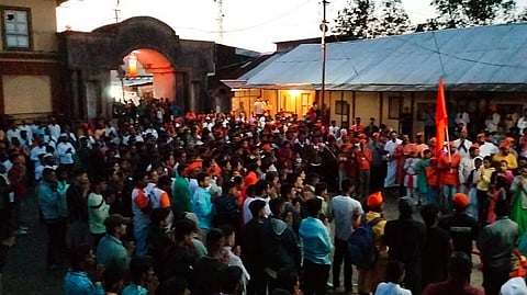 सातारा : किल्ले सज्जनगड उजळला हजारो मशालीनी!; मशाल उत्सव साजरा (Video)