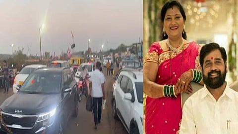 मिसेस मुख्यमंत्र्यांना सोसावा लागला वाहतूक कोंडीचा त्रास; वेण्णालेक परिसरात ट्रॅफीक जाम