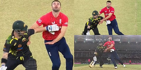 Matthew Wade Contoversy : ऑस्ट्रेलियन फलंदाजाची बेईमानी! झेल पकडत असलेल्या इंग्लिश खेळाडूला दिला धक्का (Video)