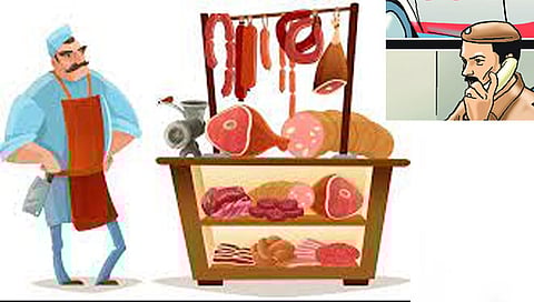 नाशिक : अवैध कत्तलखान्यावर छापा