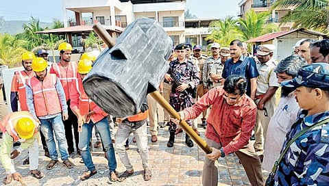 रत्नागिरी : मुरुड येथील साई रिसॉर्ट पाडण्याचा मुहूर्त टळला