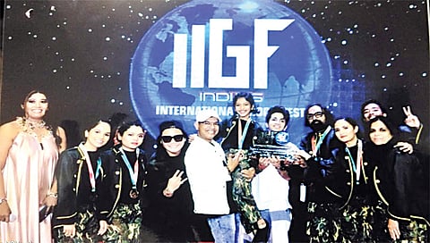 नाशिक : अंतिम फेरीत कलाविष्कार सादर करत यशाला गवसणी घालणारे नाशिकचे कलाकार.