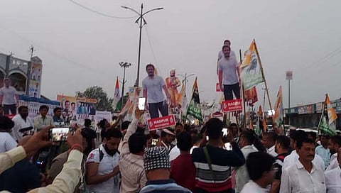 नांदेड : देगलूर येथे आज रात्री ‘भारत जोडो यात्रे’चे आगमन