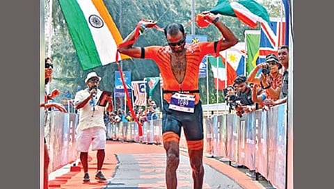 गोवा : पुण्याचा निहाल बेग ‘आयर्न मॅन’चा विजेता