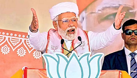 काँग्रेस गुजरातविरोधी : पंतप्रधान नरेंद्र मोदी