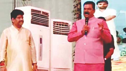 ठाणे : वेळेवर जागे झालो नाही, तर तिरंग्यावर चाँद दिसेल; मंत्री कपिल पाटील यांचे वादग्रस्त वक्तव्य