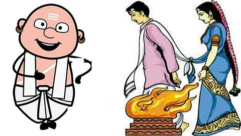 नाशिक : आंतरधर्मीय विवाह लावल्याने पुजाऱ्याला फासले काळे