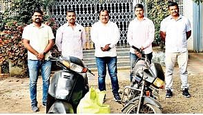 सांगलीत दोन सराईत चोरट्यांना अटक; साठा जप्त