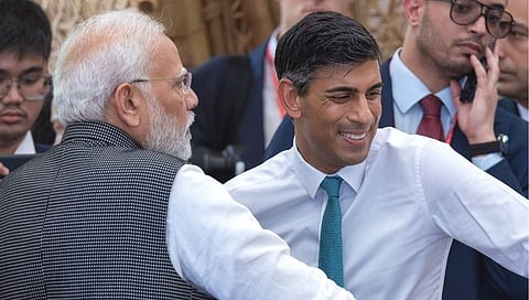 Rishi Sunak : ब्रिटन पीएम ऋषी सुनक यांची भारतीयांसाठी मोठी घोषणा; दरवर्षी ३ हजार व्हिसा देणार