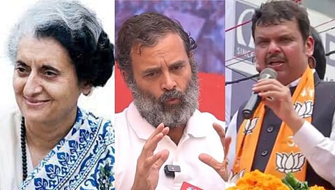 Fadnavis on Rahul Gandhi : ‘सावरकर स्वातंत्र्याचे आधारस्तंभ’; इंदिरा गांधींनी केले होते कौतुक