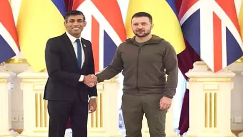 Rishi Sunak : ऋषी सुनक यांच्याकडून युक्रेनला ५० दशलक्ष पौंड मदतीची घोषणा