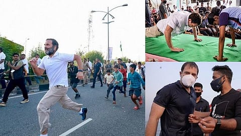 Rahul Gandhi : ५२ वर्षाच्या राहुल गांधींचा फिटनेस पाहिला का? त्यांचा चालण्याचा वेग पाहून व्हाल थक्क! (व्हिडिओ)