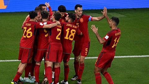 FIFA WC Spain vs Costa Rica : स्पेनने दुबळ्या कोस्टारिकाला ७ – ० ने चिरडले