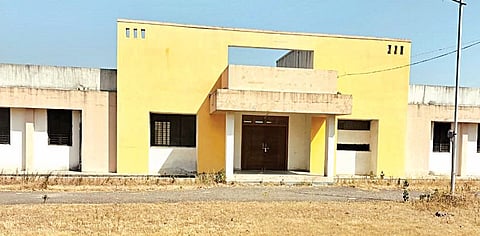 मंचर : पोलिस भरतीपूर्व प्रशिक्षण केंद्राची इमारत धूळ खात