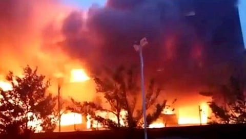 चीनमध्ये हेनान प्रांतातील कारखान्याला भीषण आग; ३८ जणांचा मृत्यू