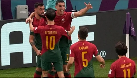 FIFA World Cup 2022 : रोनाल्डोची जादू कायम! पोर्तुगालचा उरूग्वेवर दणदणीत विजय; राऊंड ऑफ १६ मध्ये धडक