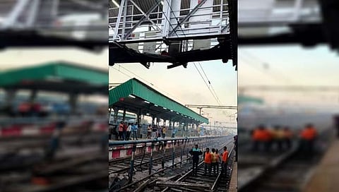 चंद्रपूर : बल्लारपूर लोखडी पूल दुर्घटनाप्रकरणी रेल्वेचे दोन अधिकारी निलंबित