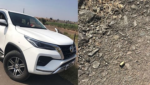 सातारा: मराठा महासंघाचे प्रदेश उपाध्यक्ष प्रसाद कोंडे यांच्या वाहनावर गोळीबार