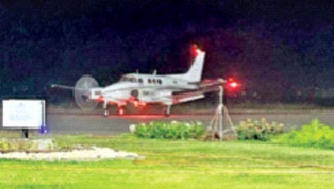 कोल्हापूर विमानतळावर पहिले नाईट लँडिंग