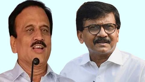 गिरीश महाजन, संजय राऊत www.pudhari.news