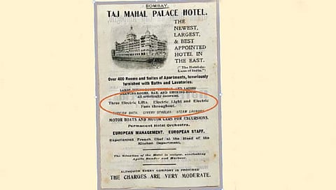 Hotel advertisement