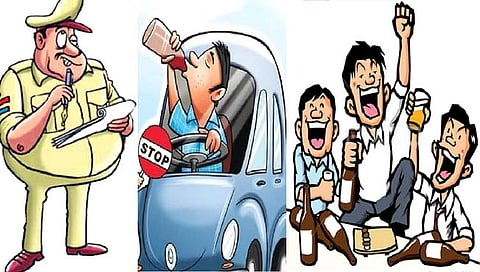 कोल्हापूर : हुल्लडबाज, गोवा मेड दारू तस्करीवर लक्ष