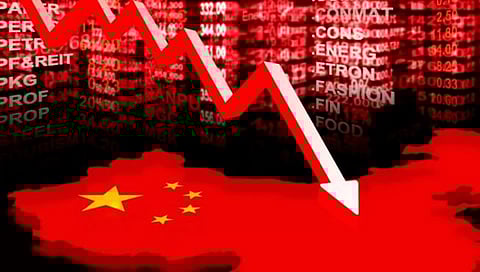 China Economy : चीनच्या अर्थव्यवस्थेवर कर्जाचा बोझा