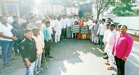 पौड : ल्युपिन कंपनीतील कामगारांचे आंदोलन; पगारवाढ तसेच सोयी-सुविधांची मागणी