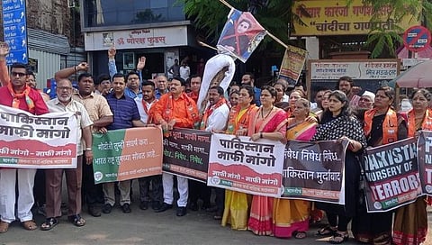 नाशिक : पाकिस्तान विरोधी आंदोलन नाशिक