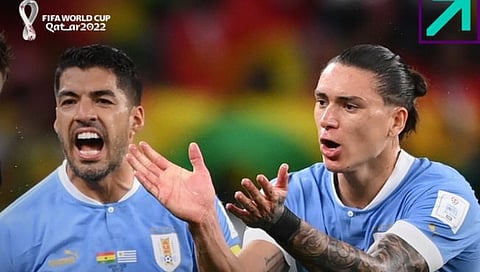 FIFA WC 2022 : विजयानंतरही उरुग्वे विश्वचषक स्पर्धेतून बाहेर; घाना २ – ० ने पराभूत