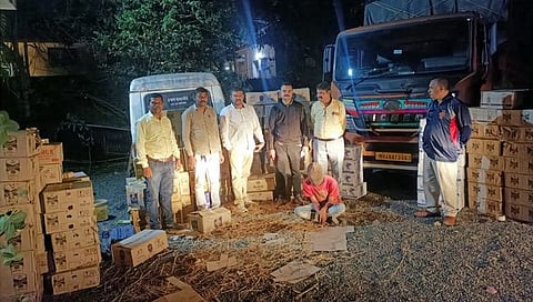 दिंडोरी: मद्य साठा जप्त,www.pudhari.news