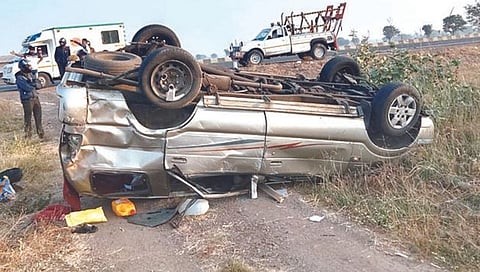 सिन्नर अपघात,www.pudhari.news