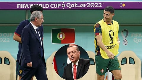 Cristiano Ronaldo : पॅलेस्टाईनचे समर्थन केल्याने रोनाल्डो ठरला राजकीय बळी; तुर्कीच्या राष्ट्राध्यक्षांचे विधान