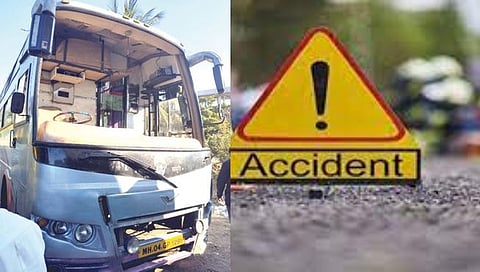 नाशिक : खासगी बसच्या धडकेत दोन साईभक्त ठार