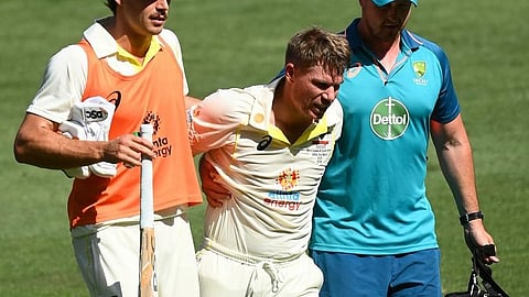 David Warner 200 : डेव्हिड वॉर्नरला द्विशतकानंतर जल्लोष करणे पडले महागात! (Video)