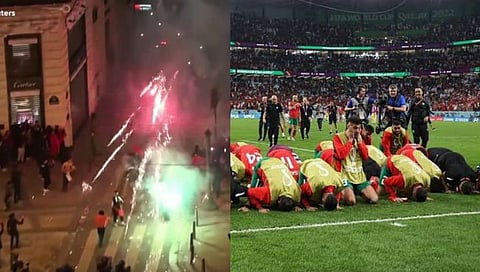 Morocco FIFA WC : पराभवानंतर मोरोक्को खेळाडुंच्या ‘त्या’ कृतीने सर्वच झाले भावूक!