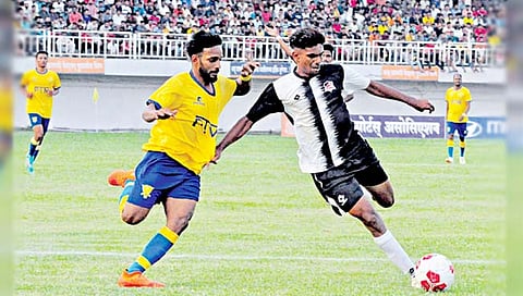 KSA Football League : प्रॅक्टिसकडून पाटाकडील पराभूत