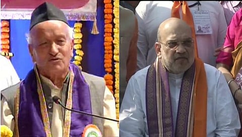 Bhagat Singh Koshyari : ‘त्या’ विधानावर राज्यपालांचा अमित शहांकडे पत्राद्वारे खुलासा