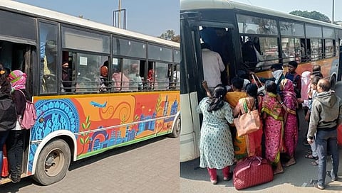 औरंगाबाद : रिक्षा बंद आंदोलन; सिटीबस ‘फुल्ल’, प्रवाशांची गर्दीने बसस्थानके भरली