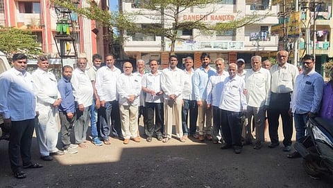 बेळगाव : खानापूर तालुका महाराष्ट्र एकीकरण समितीकडून कर्नाटक सरकारच्या दडपशाहीचा निषेध