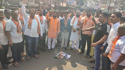 कोल्हापूर : पाकिस्तानचे परराष्ट्रमंत्री बिलावल भुट्टोविरोधात भाजपची निदर्शने