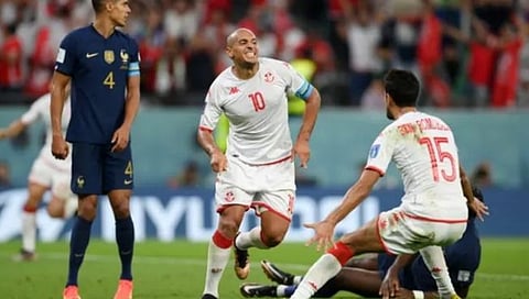 FIFA WC Tunisia Vs France : गतविजेत्या फ्रान्सला ट्युनिशियाचा हादरा; १ – ० ने केले पराभूत